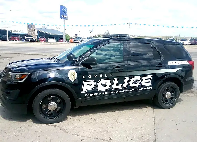 Lovell Police SUV