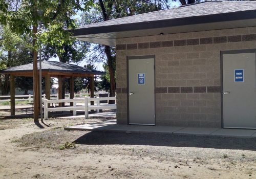 Camper Park Restroom and Gazebo